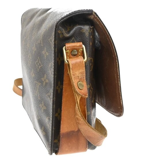 LOUIS VUITTON Cartouchiere GM Shoulder Bag Monogram Leather Brown M51252 69KB251 - Picture 4 of 16